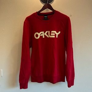 Oakley Red Logo Sweatshirt